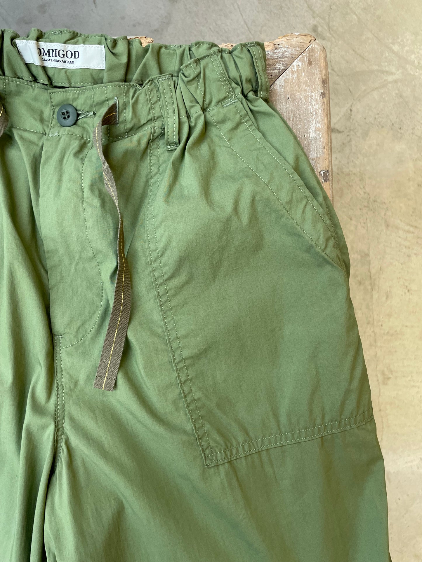 パラシュートべイカーパンツ / Parachute baker pants