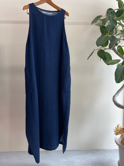 ノースリーブバルーンワンピース / No sleeves balloon dress