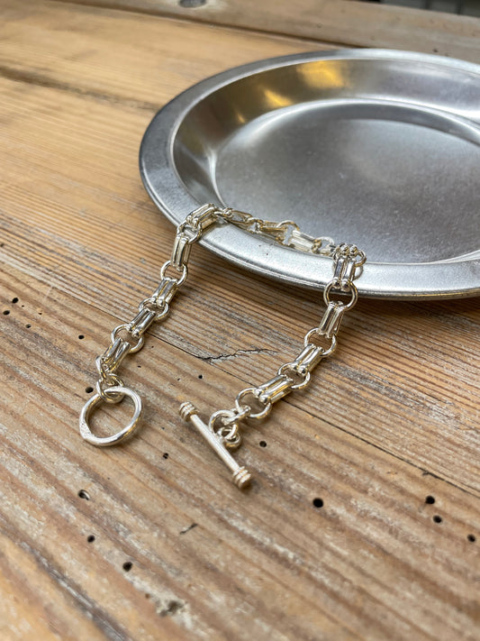 メキシコアンティークシルバーブレスレット/ Mexico Antique silver Bracelet