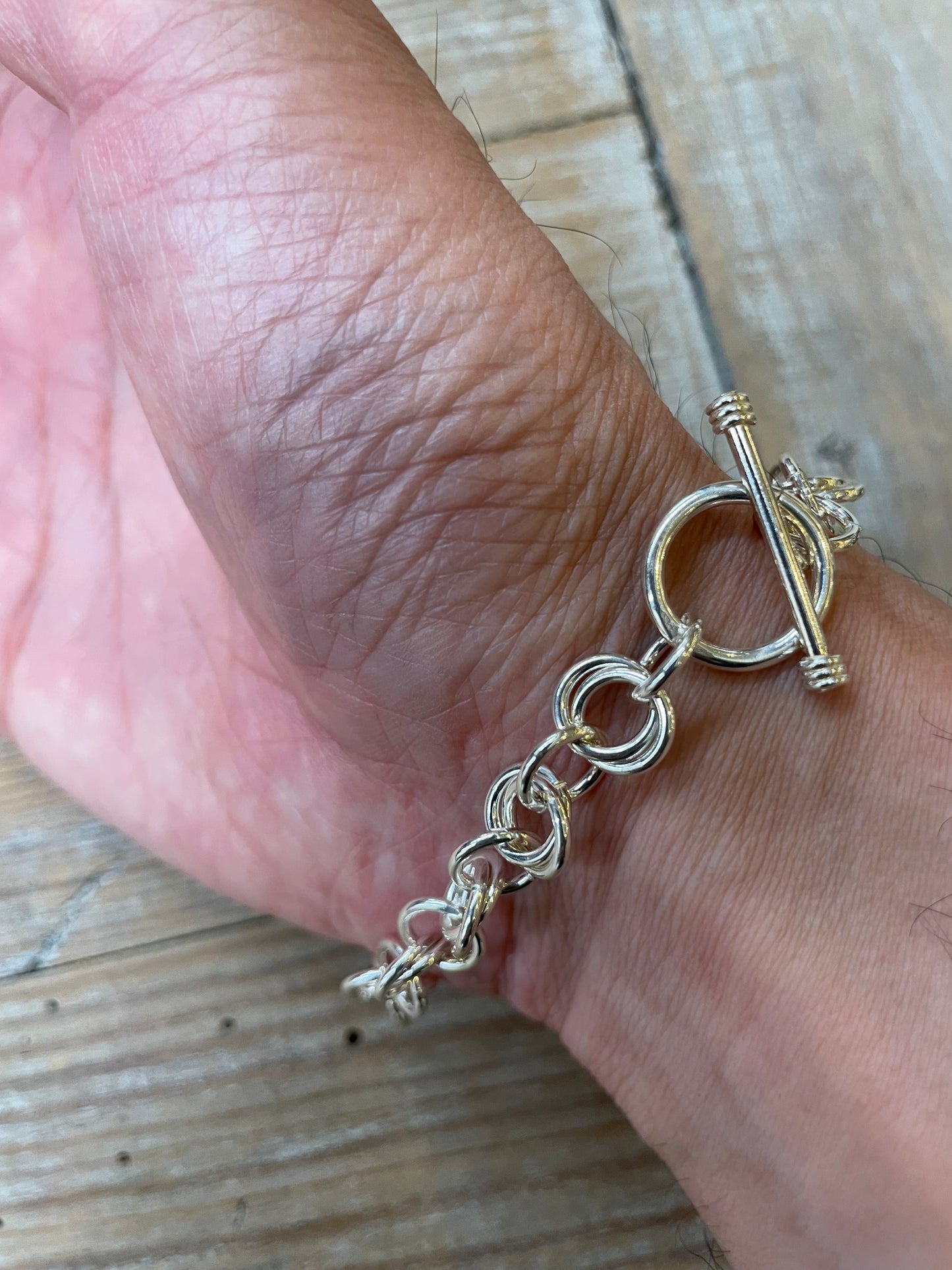 メキシコアンティークシルバーブレスレット/ Mexico Antique silver Bracelet
