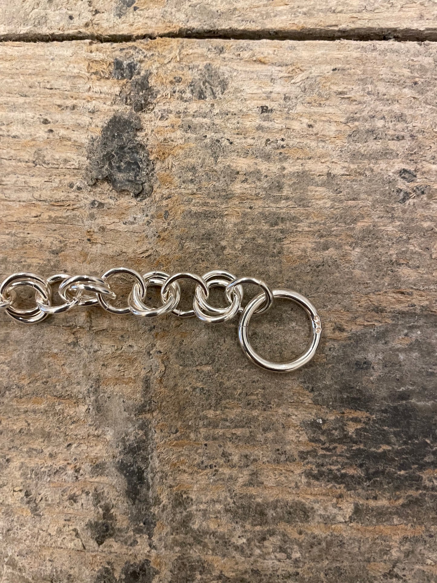 メキシコアンティークシルバーブレスレット/ Mexico Antique silver Bracelet