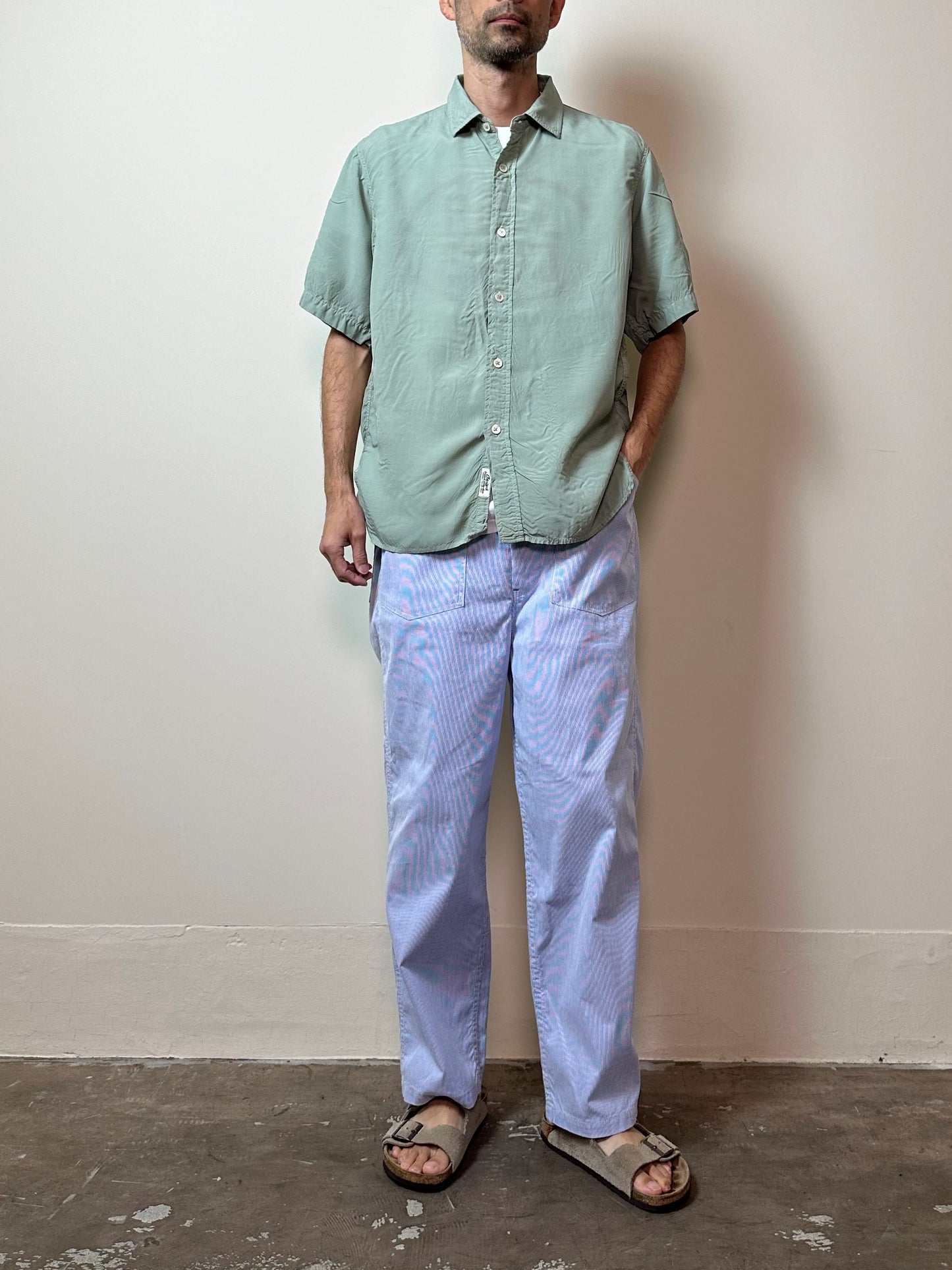 コードレーンPWイージーパンツ / Cord lane PW easy pants