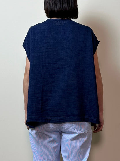 アトリエフレンチスリーブシャツ / Atlier french sleeves shirt