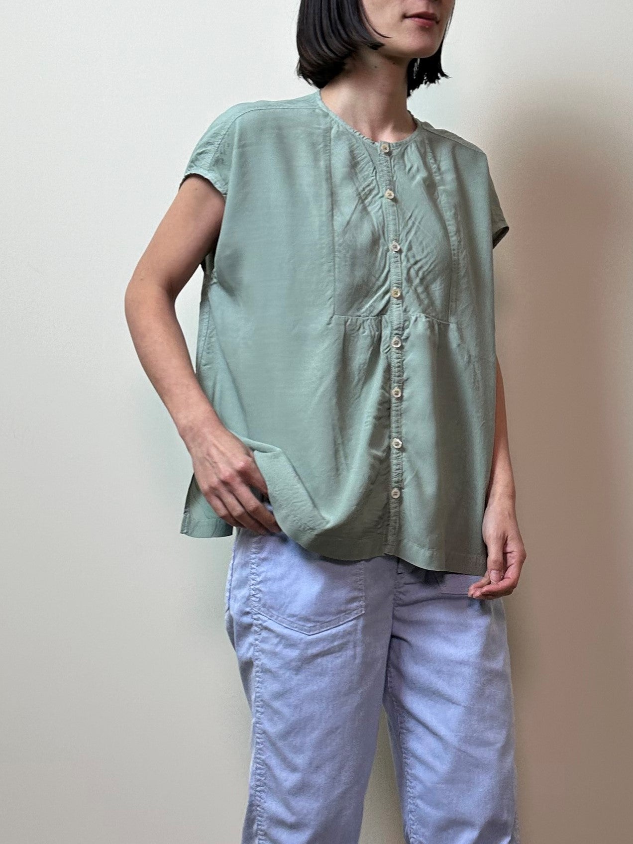 アトリエフレンチスリーブシャツ / Atelier french sleeves shirt