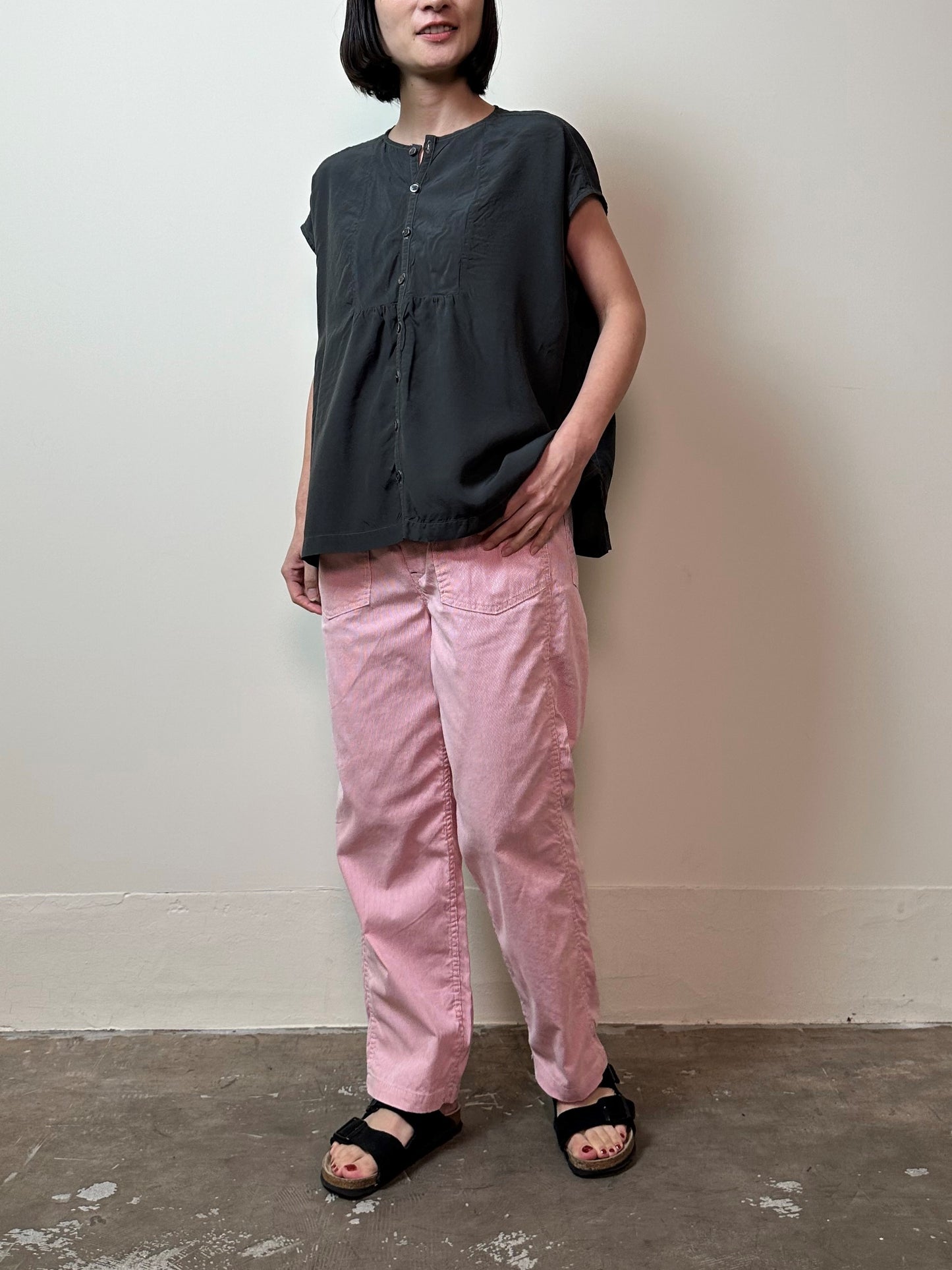 アトリエフレンチスリーブシャツ / Atelier french sleeves shirt