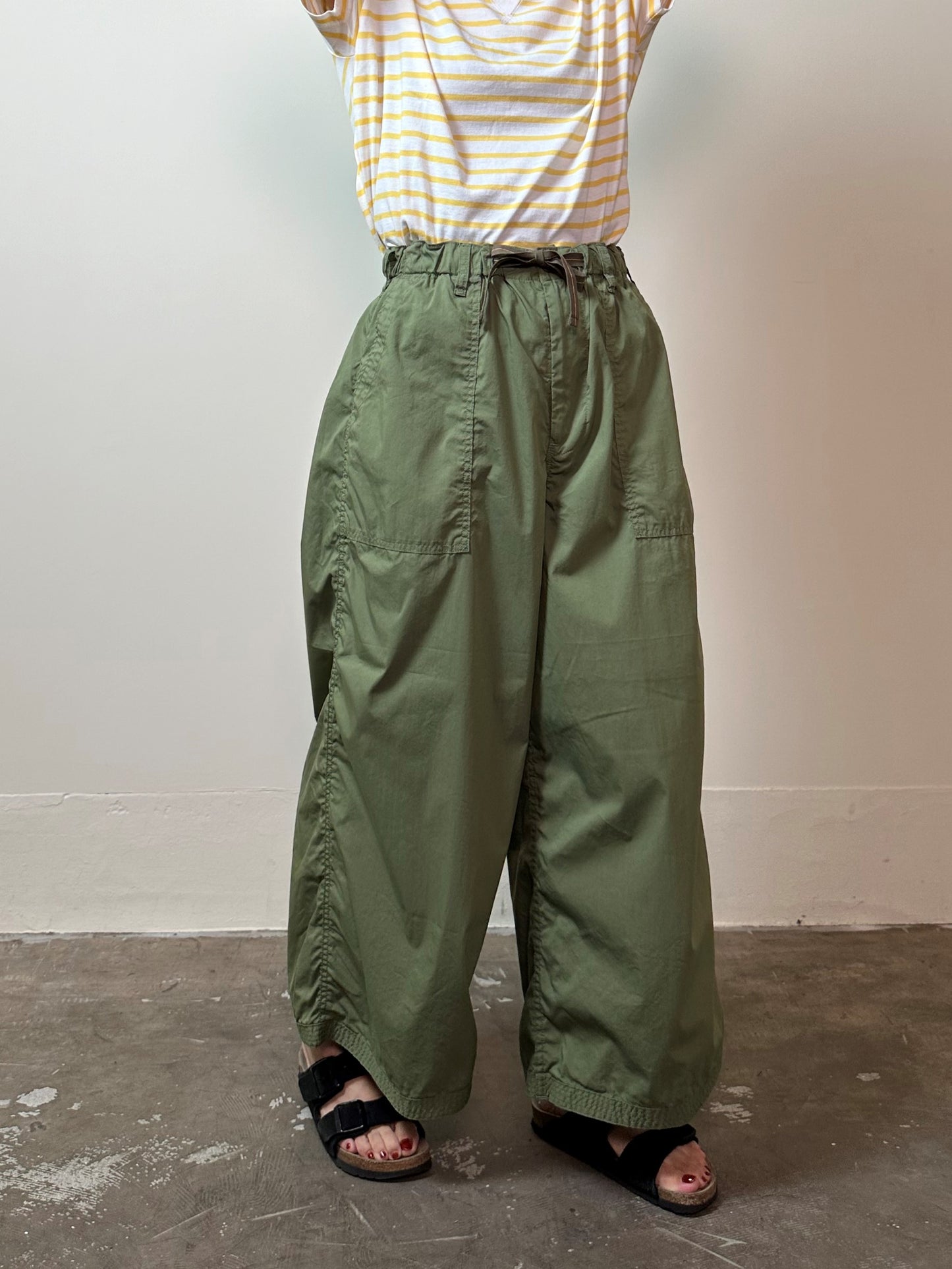 パラシュートべイカーパンツ / Parachute baker pants