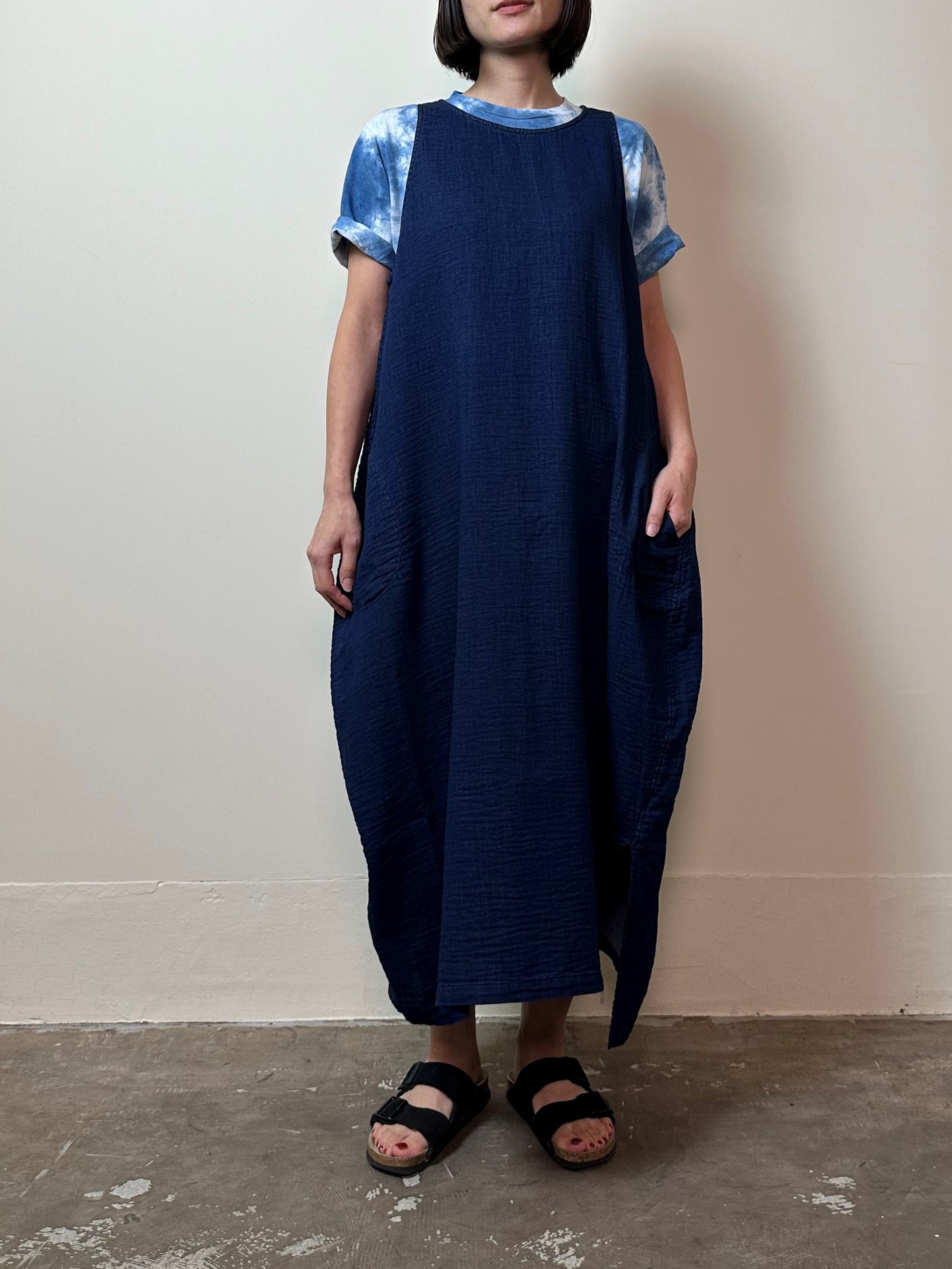 ノースリーブバルーンワンピース / No sleeves balloon dress