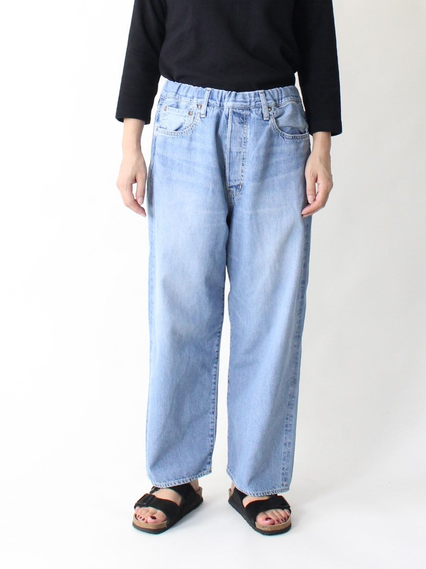 5P イージールーズジーンズ　ユーズドウォッシュ / 5P easy loose jeans Used wash