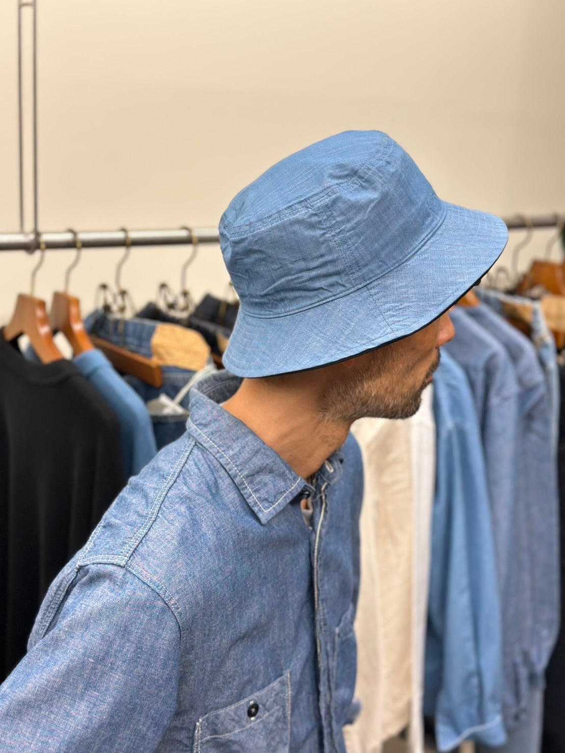 リバーシブルバケットハット / Reversible bucket hat