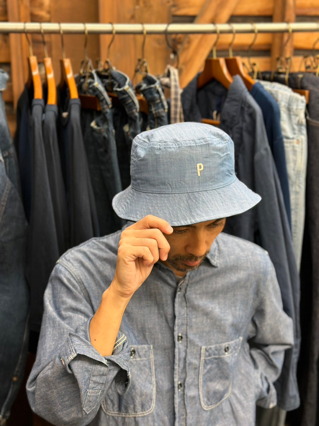 リバーシブルバケットハット / Reversible bucket hat