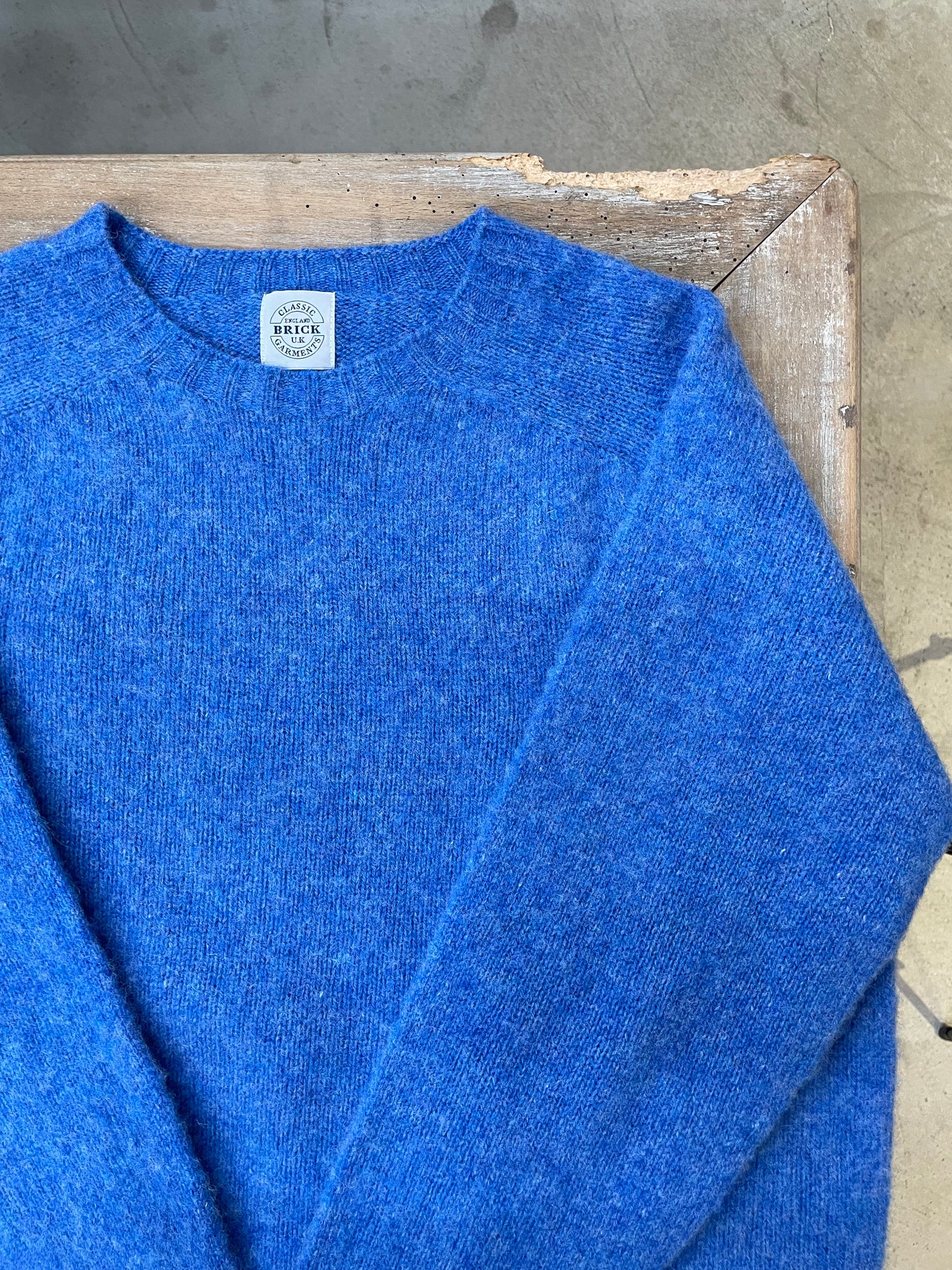 BRICK CREW NECK SWEATER / ブリック　クルーネックセーター