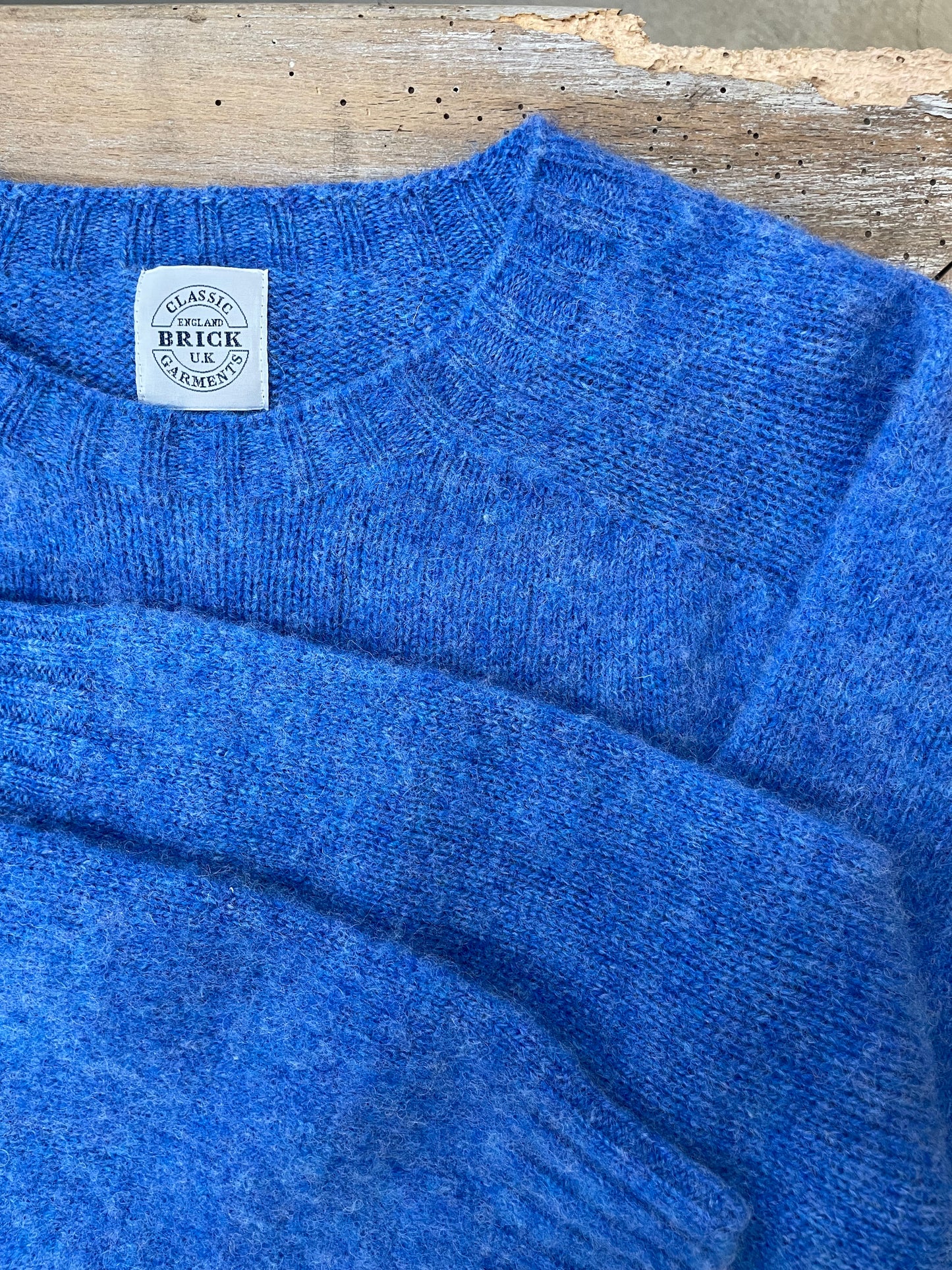 BRICK CREW NECK SWEATER / ブリック　クルーネックセーター