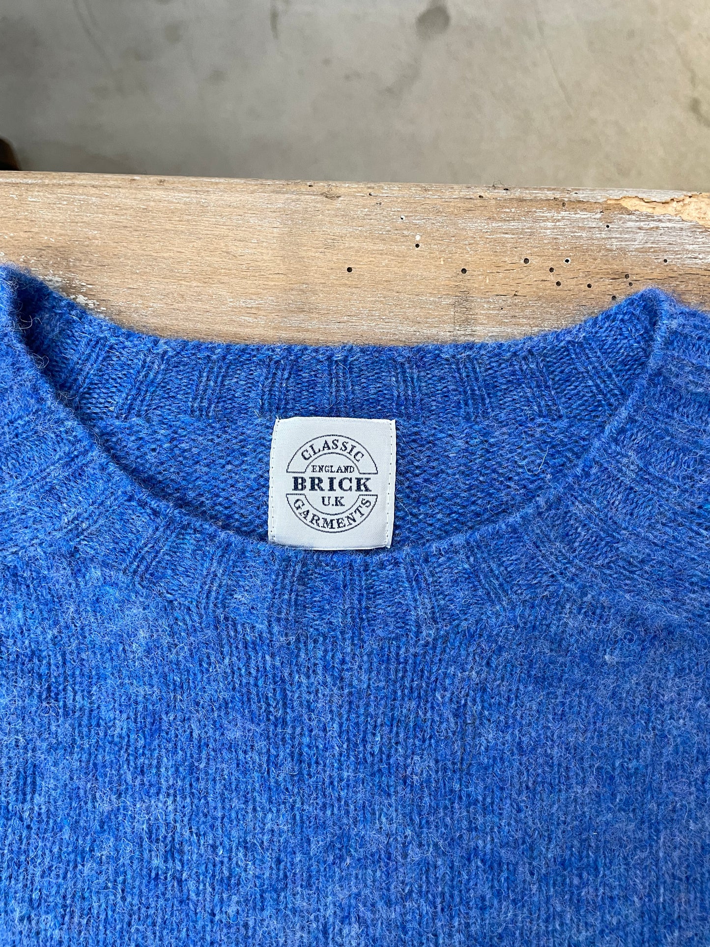BRICK CREW NECK SWEATER / ブリック　クルーネックセーター