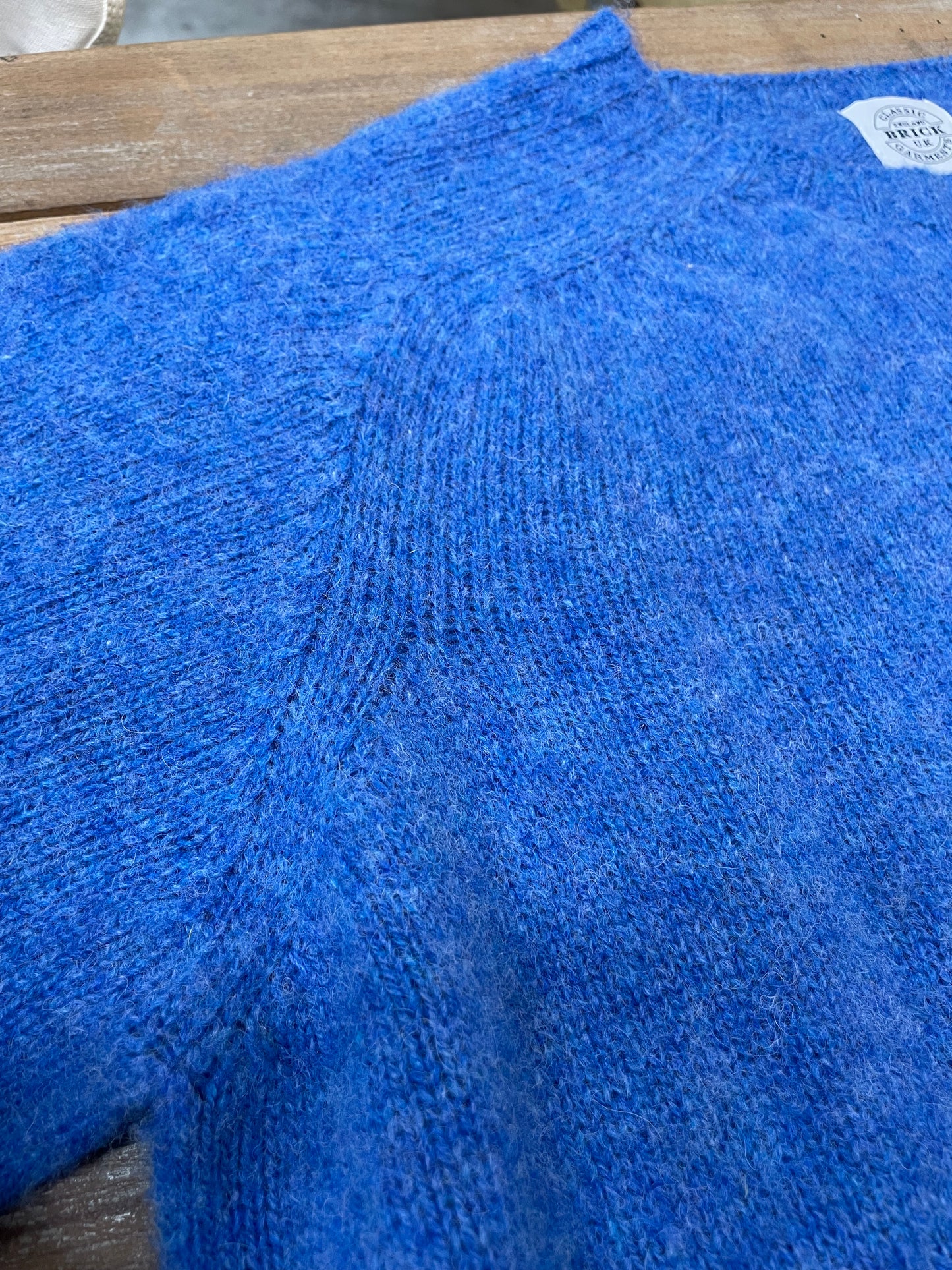 BRICK CREW NECK SWEATER / ブリック　クルーネックセーター