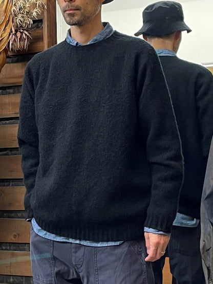 BRICK CREW NECK SWEATER / ブリック　クルーネックセーター