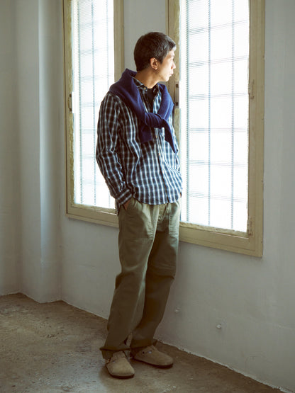 スプレッドカラーシャツ / Spread collar shirt