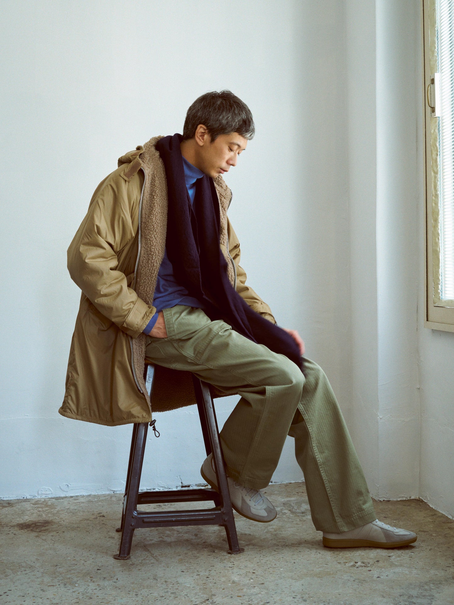 フーデッドコート / Hooded coat